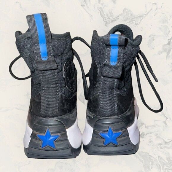 Converse Run Star Hike High Black Blue Hi Top Platform Shoe Women’s Size 4.5 - Picture 3 of 8